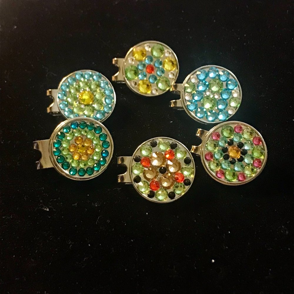 Pretty Putts Golf Ball Markers - The Greens
